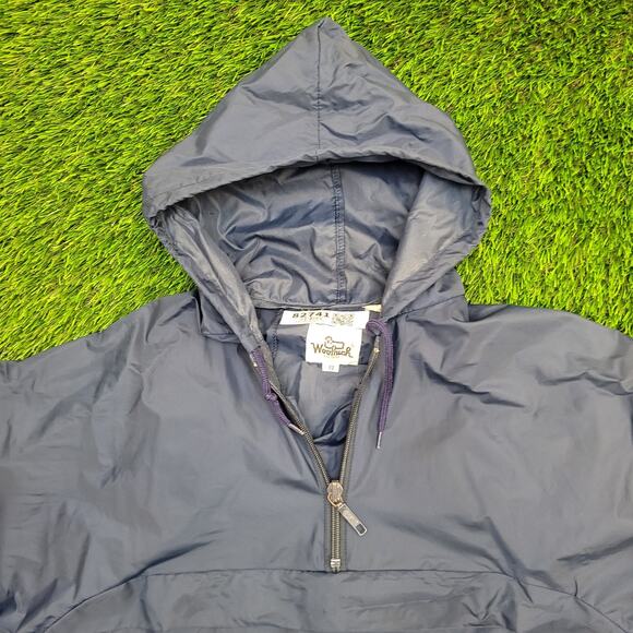 Vintage 80s Woolrich Anork Jacket S 21x25 Windbreaker Baggy - Picture 10 of 15